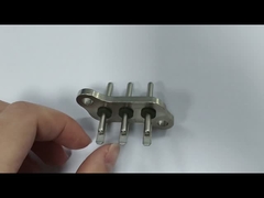 Dual Ceramic, Tinned Solder Tab High-Temperature Sealed Terminal for New Energy Electric Compressor