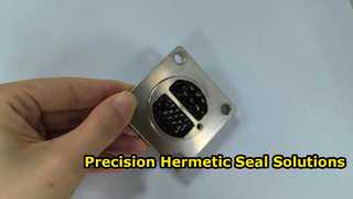 High Precision Glass To Metal Seals 4J50 Connector