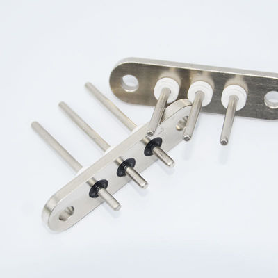 Shockproof Hermetic Rectangular Connector 500V Low Insertion Force