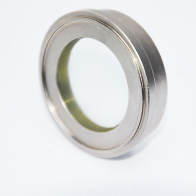 Tight Sealing Hermetic Sight Glass Flanged Glass To Metal Seal