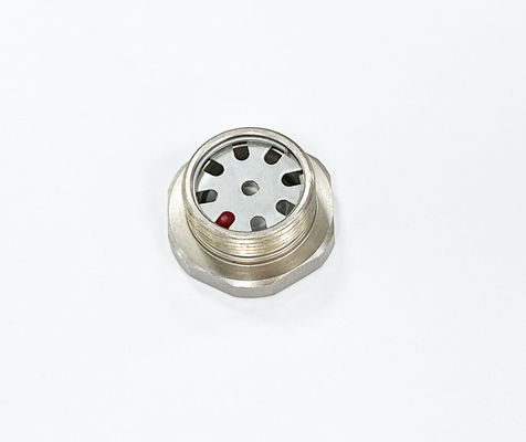 Glass To Metal Seal Hermetic Sight Glass 6MPa Hermetic Visual Panel Thread