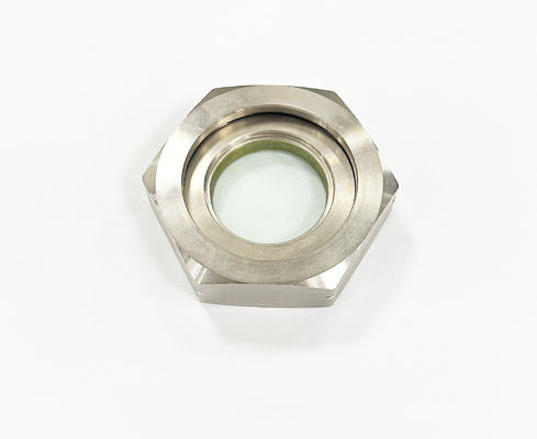 Flanged Hermetic Sight Glass Glass-To-Metal Seal 10MPa Custom