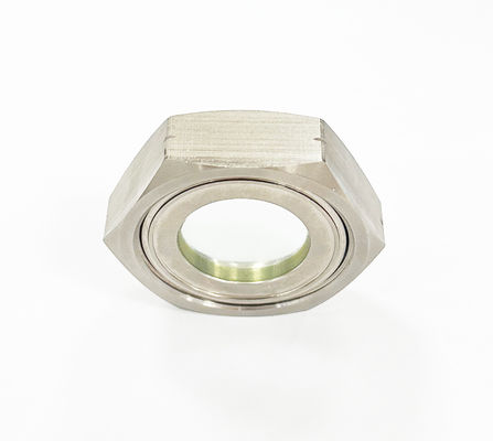 Flanged Hermetic Sight Glass Glass-To-Metal Seal 10MPa Custom