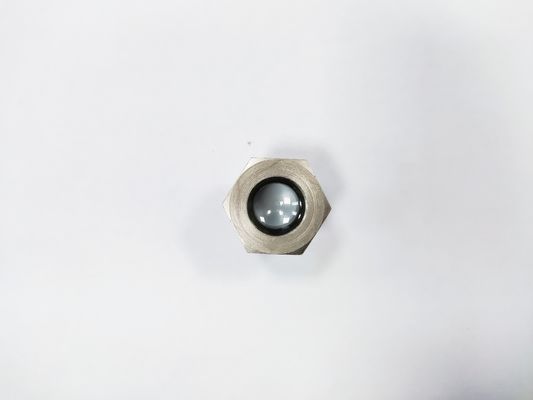 Threaded / Flanged Hermetic Visual Panel High Performance Glass To Metal Seal