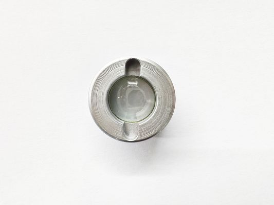 Flanged Connection Hermetic Sight Screen Φ12.5-6mm Φ27.5-6mm for Automotive Industry