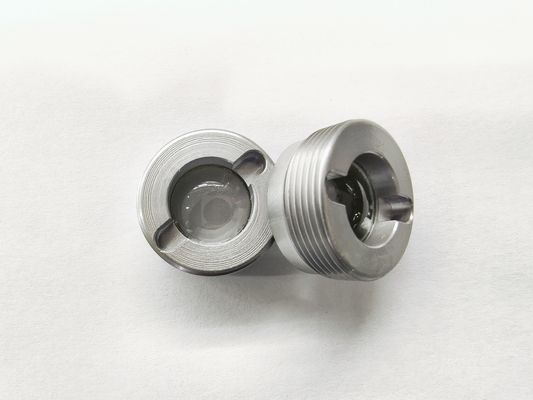 Flanged Connection Hermetic Sight Screen Φ12.5-6mm Φ27.5-6mm for Automotive Industry