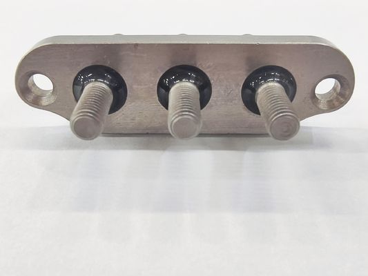 Temperature 45 Steel 30A Hermetic Single Seal Terminals , Pump Mechanical Seal Rated 600V