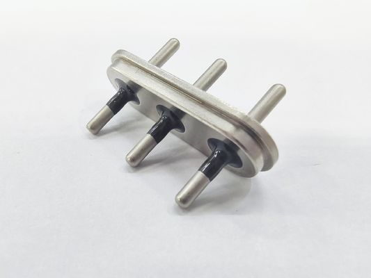 30A 600V Tempered Steel Hermetic Single Seal Terminals with Electroless Nickel Coating