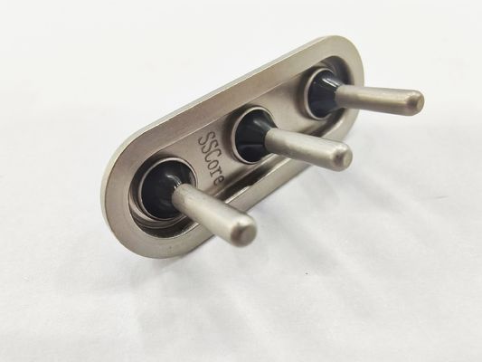 30A 600V Tempered Steel Hermetic Single Seal Terminals with Electroless Nickel Coating