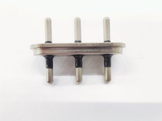 30A 600V Tempered Steel Hermetic Single Seal Terminals with Electroless Nickel Coating