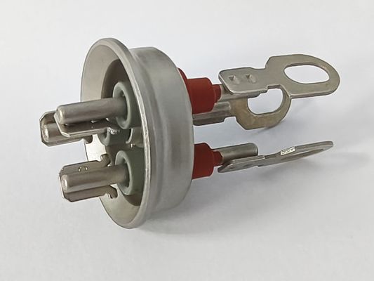 Temp Fridge Compressor Terminals 4J28 Pin 200-400V Voltage Nickel Coated For Energy Efficiency