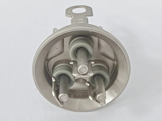 Temp Fridge Compressor Terminals 4J28 Pin 200-400V Voltage Nickel Coated For Energy Efficiency