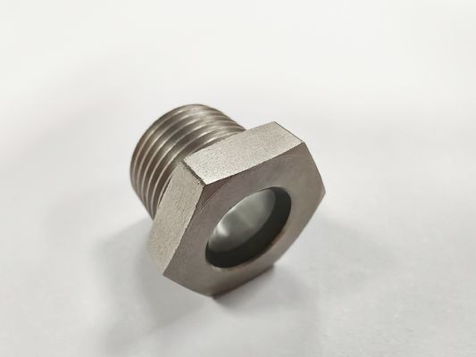 Hermetic Sight Glass with Steel Construction Glass Metal Seal Threaded/Flanged Connection 6MPa-10MPa Pressure