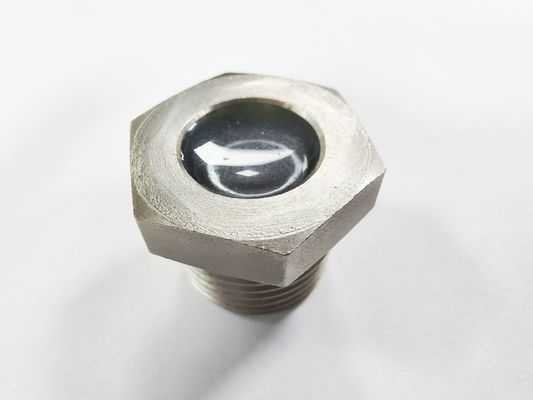 Hermetic Sight Glass with Steel Construction Glass Metal Seal Threaded/Flanged Connection 6MPa-10MPa Pressure