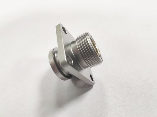 45 Steel Hermetic Feedthrough Connectors Mounting Screw Electroless Nickel Plating