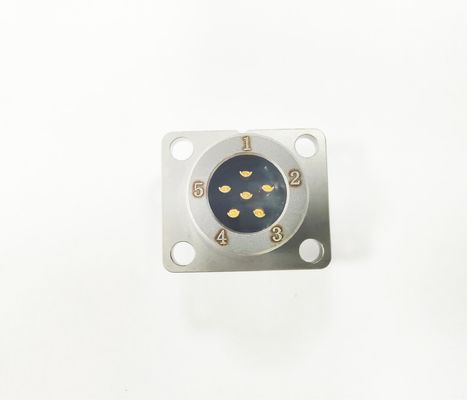 45 Steel Hermetic Feedthrough Connectors Mounting Screw Electroless Nickel Plating