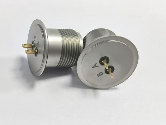 Threaded 1215 Steel Hermetic Sight Glass With Glass To Metal Seal