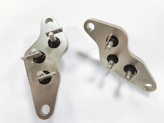 Glass Ceramic Hermetic Electric Vehicle Connector for Panel Mount up to 20A 540V by SSCore