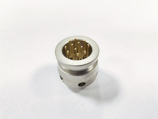 100A-300A Screw Mountable Hermetic Connectors With Glass Insulation And Electroless Nickel Plating
