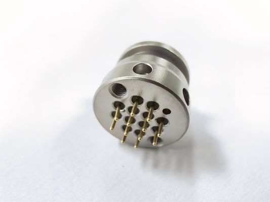 100A-300A Screw Mountable Hermetic Connectors With Glass Insulation And Electroless Nickel Plating