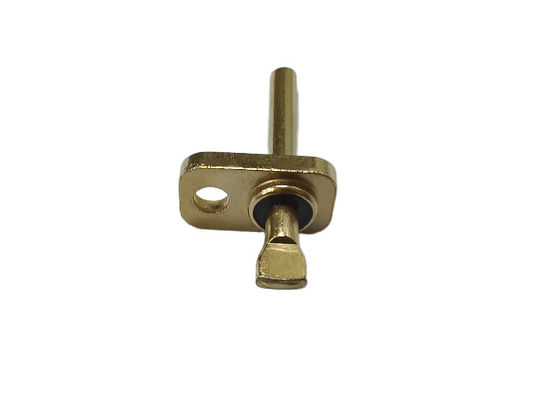 45 Steel Hermetic Cable Connectors with Mounting Screw -70℃ to 300℃ φ0.5mm-φ3.2mm Electroless Nickel