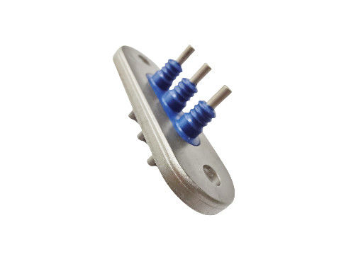 45Steel Hermetic Compressor Terminals 10A - 30A Electroless Nickel Plated