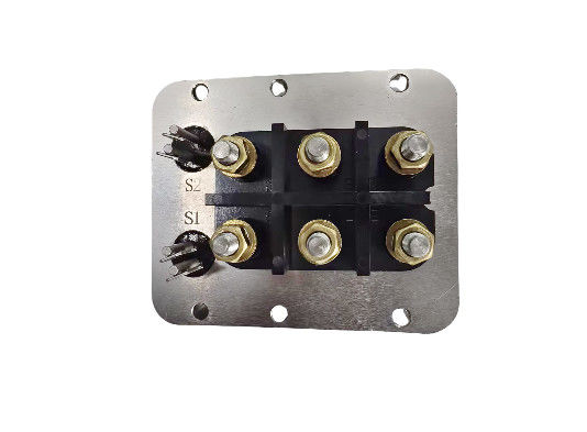 220V 30A-300A Screw Type Electroless Nickel Plating Connection Terminal Plate for Electrical Equipment
