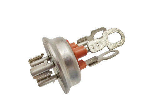 50A/MAX Current Rating Fridge Compressor Terminals With Copper Cored Pin INSULATOR TEST 1000MΩ 500VDC