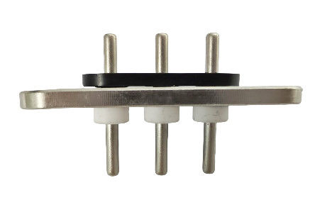 -70℃~ 300℃ 10A - 30A Electroless Nickel Hermetic Compressor Terminals with Bolts