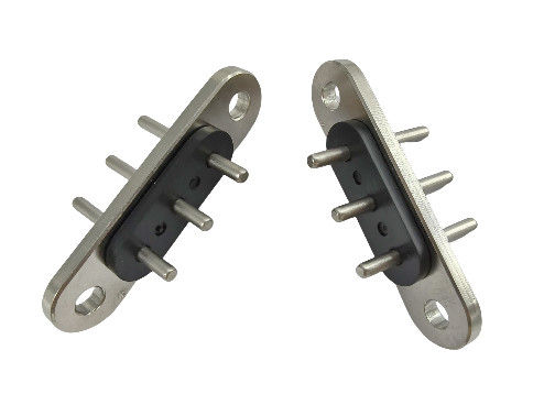 -70℃~ 300℃ 10A - 30A Electroless Nickel Hermetic Compressor Terminals with Bolts