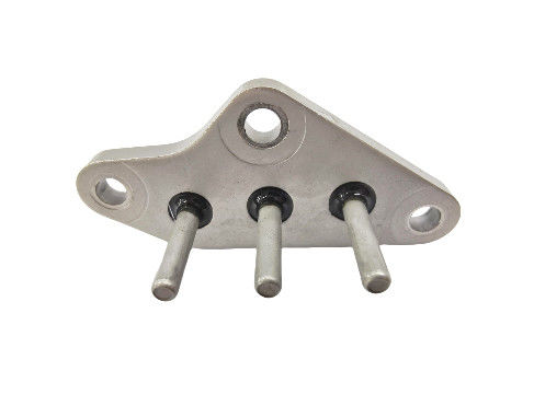 20A SS Core Hermetic EV Connector With Glass And Ceramic Insulator For Panel Mount