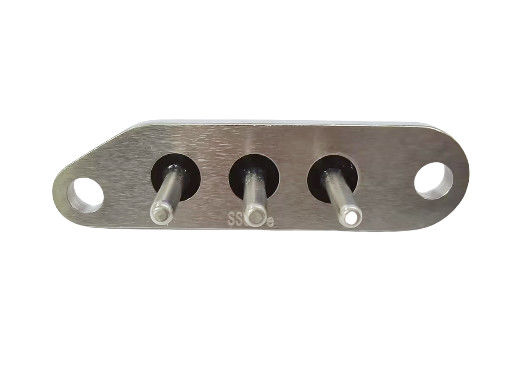 45 Steel and SUH446 Stainless Steel Hermetic Terminal ELAN 48 Glass for Durable Electrical Connections