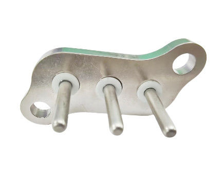 Dual Ceramic, Tinned Solder Tab High-Temperature Sealed Terminal for New Energy Electric Compressor