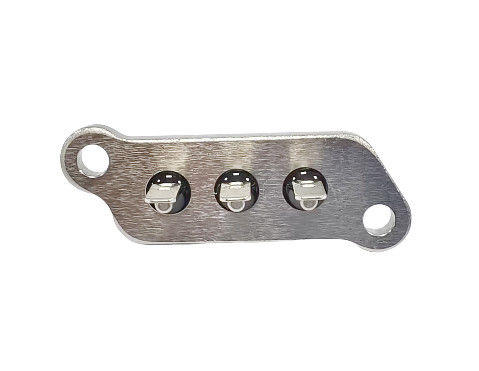 Nickel-Plated Short Welding Tab Sealed Terminal with 30.6mm Needle Length and 1000MΩ Insulation Resistance
