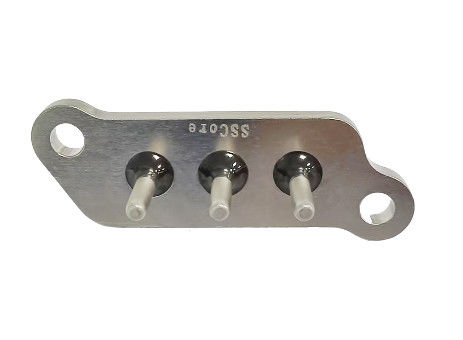 40mm Steel Needle for Sealed Terminal of Energy Vehicle Compressor Insulated to 1000MΩ 1000VDC and Nickel-Plated 3-5μm
