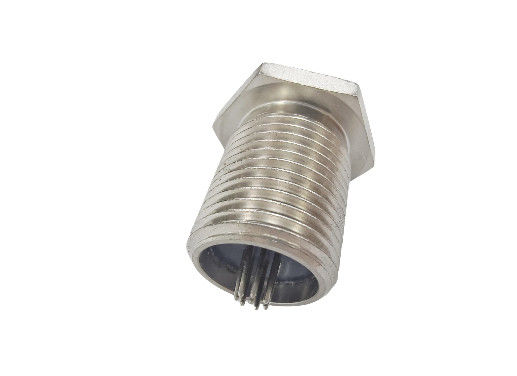 Durable Performance Hermetic Seal Connectors with 1x10 -9 Cc/sec He Leakage Rate and Threaded Mounting Options