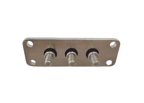 6.2mm X 42.5mm X 42.5mm Connection Terminal Plate Rated Voltage 600V Insulating Property of 2000MΩ for Applications