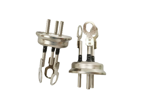 Refrigerator Compressor Terminals featuring SUH446 STAINLESS STEEL Pin Materials and 2-4μm Finish for Smooth Operation