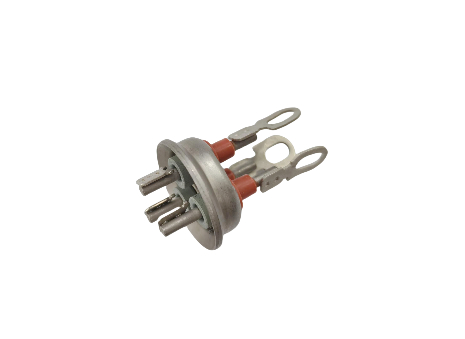 NICKE PLATED Finish Refrigerator Compressor Terminals with Recommended Mounting Hole 28.58 28.83