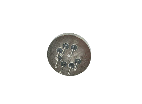 NO LEAK Hermetic Feedthrough Connectors with Copper Plated Finish and Gold/Silver Contact Plating