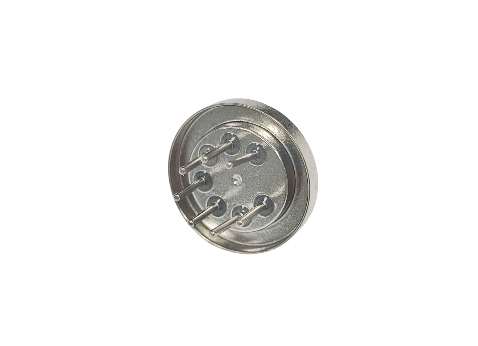 NO LEAK Hermetic Feedthrough Connectors with Copper Plated Finish and Gold/Silver Contact Plating