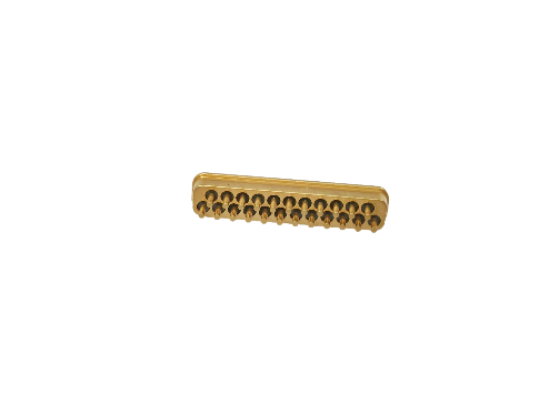 Leakage Rate 1x10 -9 Cc/sec He Hermetic Feedthrough Connectors Termination Style Solder Glass Materials ELAN 48