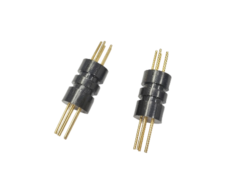 Flange Mount Hermetic Feedthrough Connectors with Voltage Rating of 500V and Contact Resistance of ≤10mΩ