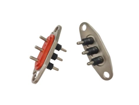 25A-30A Current Hermetic Electric Vehicle Connector with Durable CERAMIC Insulator