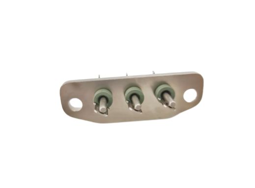 30A Maximum Current Glass Insulator Hermetic Electric Vehicle Connector with Insulator Material