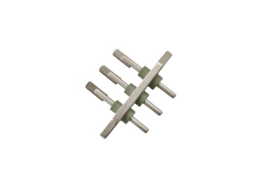 SAPH440 Plate Hermetic EV Connector Glass And Ceramic Insulator SUH446 STAINLESS STEEL Pins