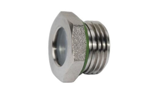 Excellent Chemical Resistance Hermetic Sight Screen for Threaded Connection Type in Industrial Applications