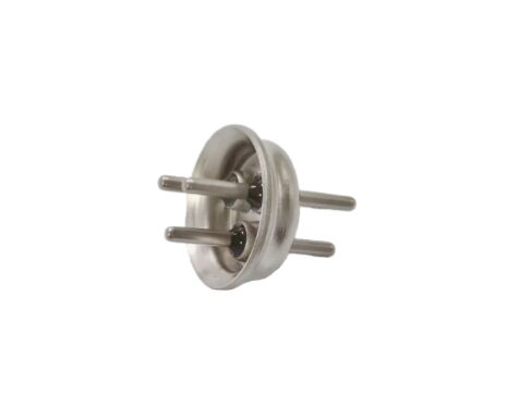 Ceramic Materials 95 Percent AL2O3 Refrigerator Compressor Terminals Connector Size 10.21mm Durable Electrical Components