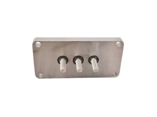 50A Rated Current Connection Terminal Board Featuring C45 Plate Materials Designed for Electrical Circuit Management and Safety