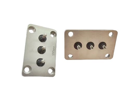 15A Currentrating Hermetically Sealed Terminal Made from 45 Steel Pin Material Designed for Secure and Electrical Connections